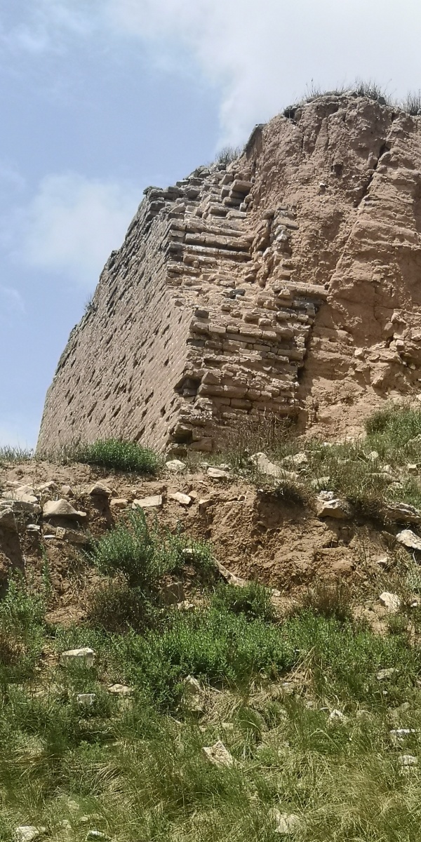 中国呼和浩特.北堡明长城