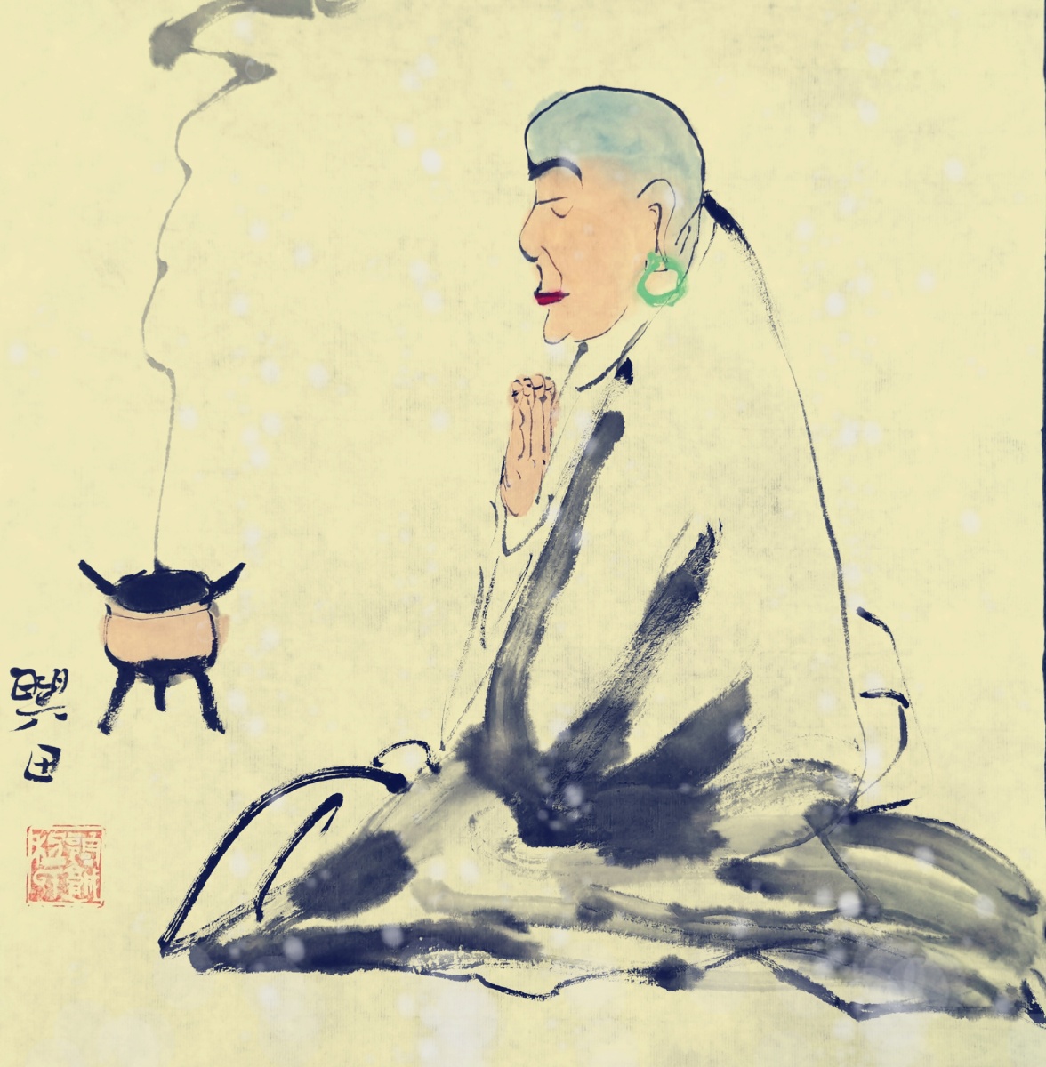 坐禅- 成都的猪爸2007 - 图虫