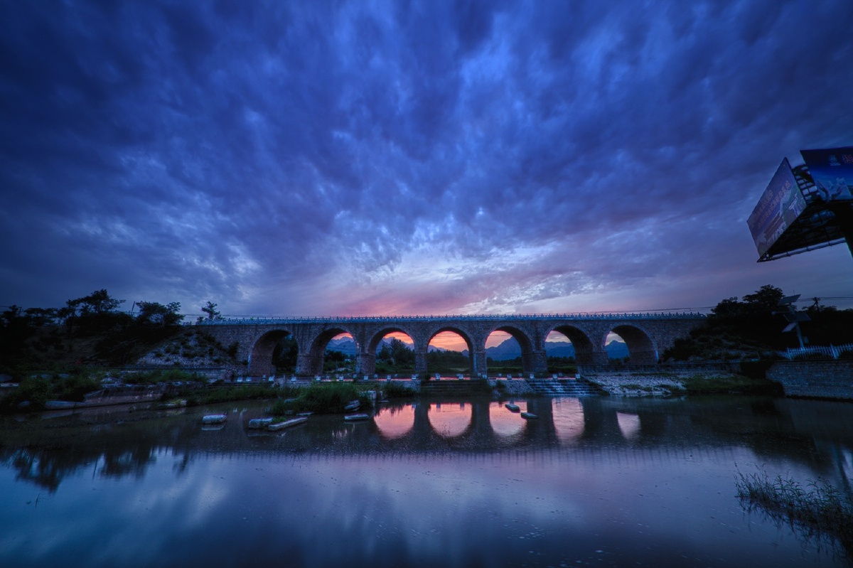 昌平十三陵七孔桥