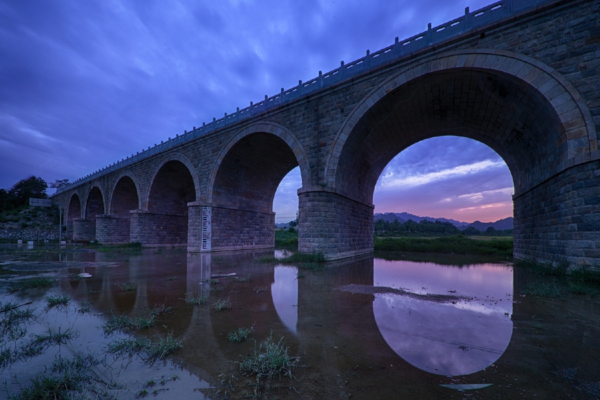 昌平十三陵七孔桥