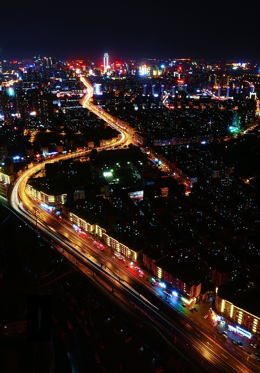 城市灯火