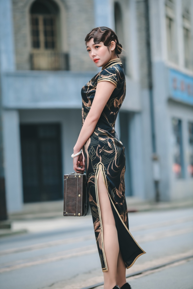 上海往事人像旗袍东方女性的韵味提现的淋漓尽致