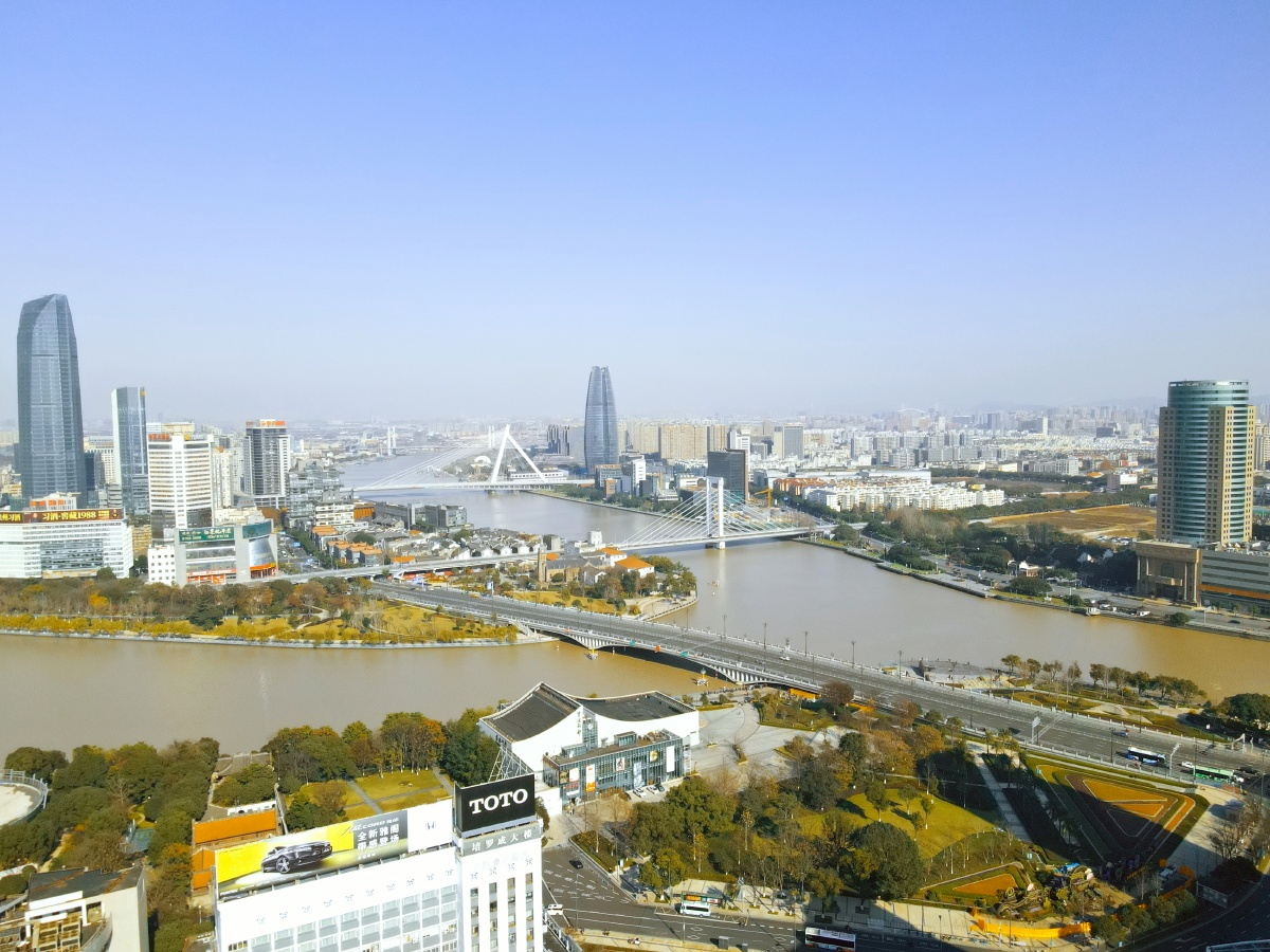 天一广场核心航拍