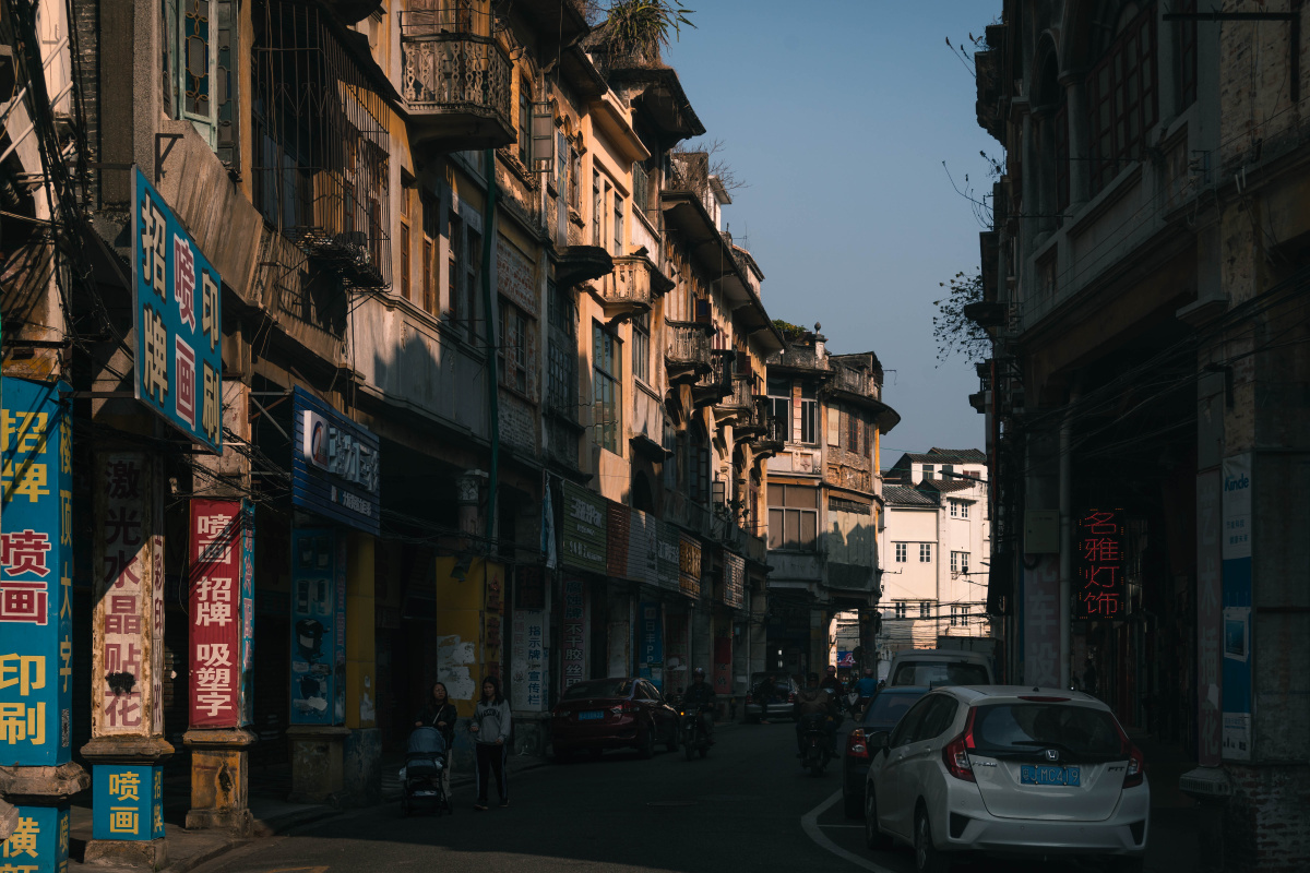 江门老街莲平路三十三墟街