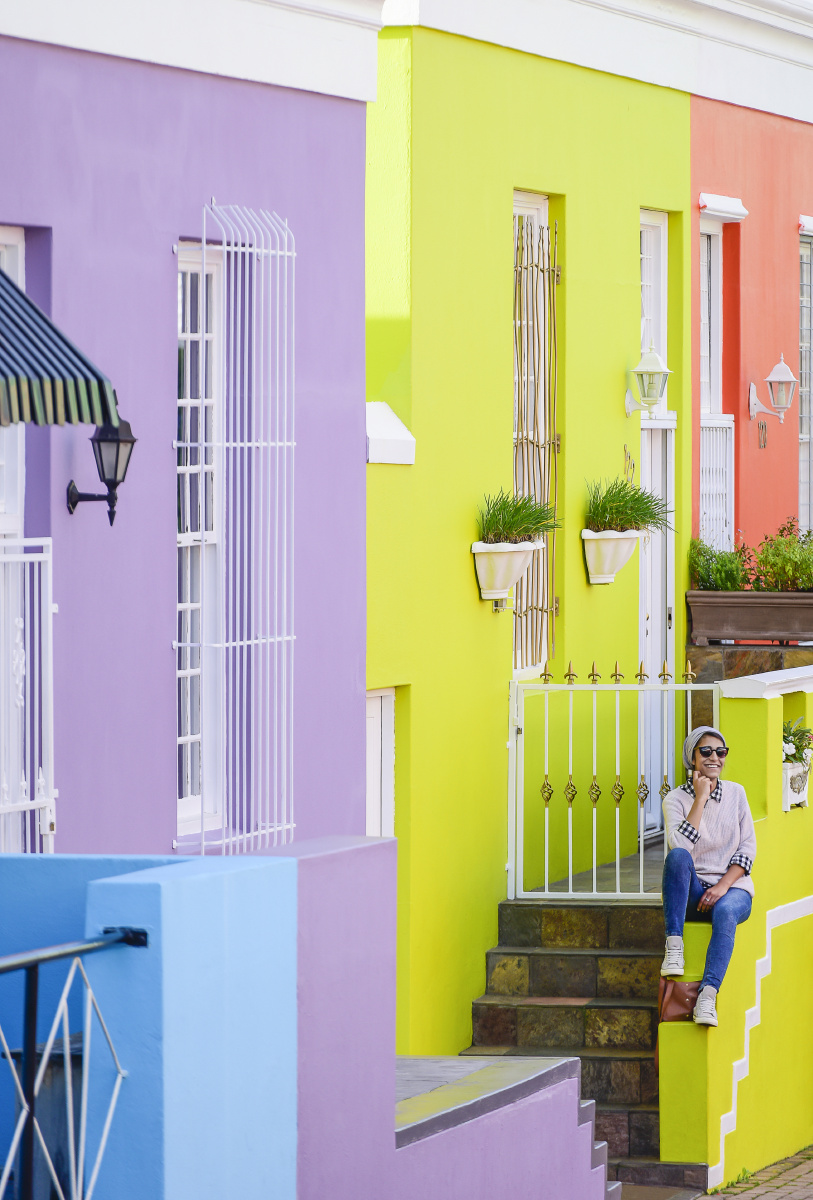 波卡普区,那些糖果色建筑,让人恍入童话世界.