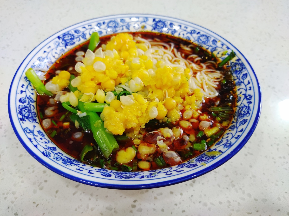 美味的豌豆米线