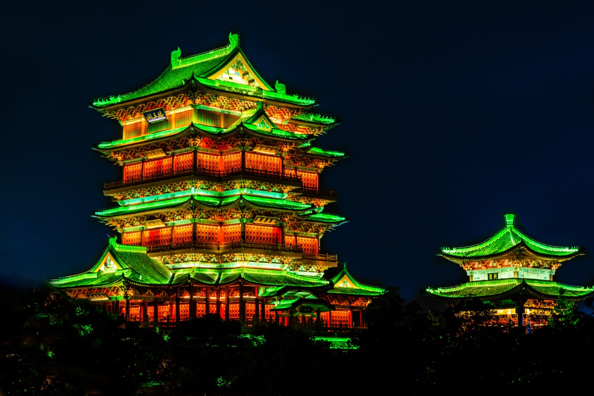 滕王阁滕王阁序 唐· 王勃 豫章故郡,洪都新府.星分翼轸,地接衡庐.