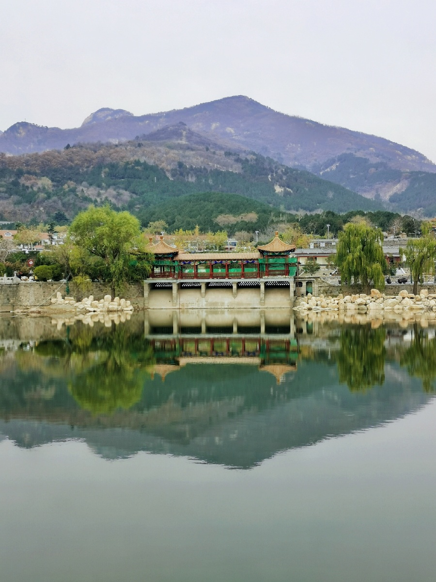 风光泰安虎山水库风景虎山水库因附近虎山得名