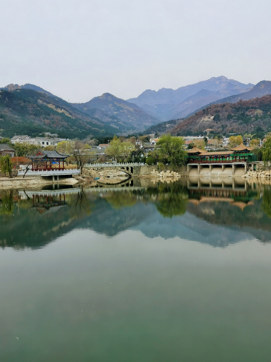 风光泰安虎山水库风景虎山水库因附近虎山得名