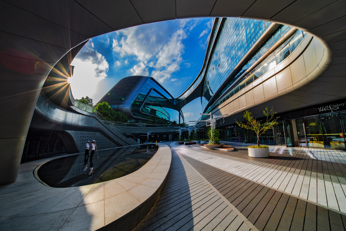 《建筑之形》——2019年9月拍摄于上海虹桥soho