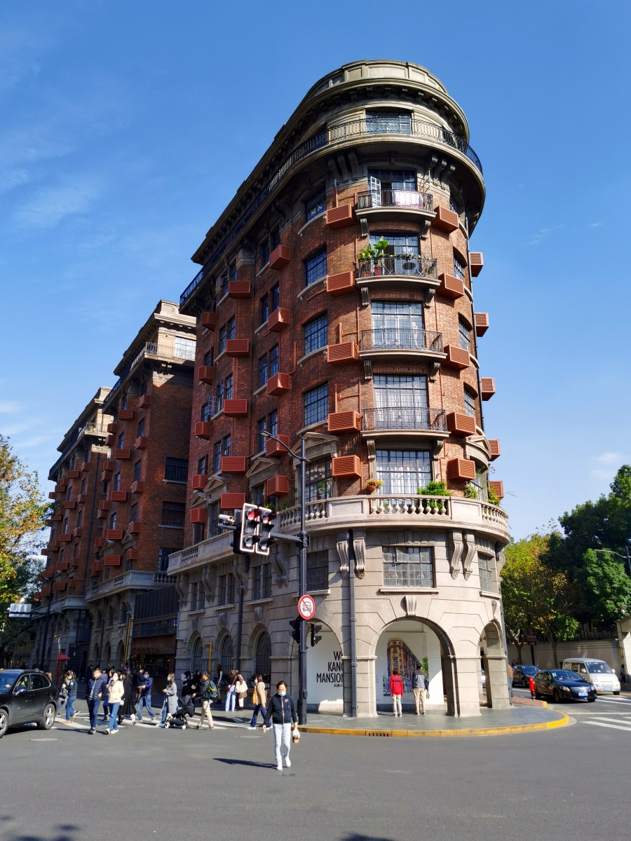 武康路秋色二武康大楼