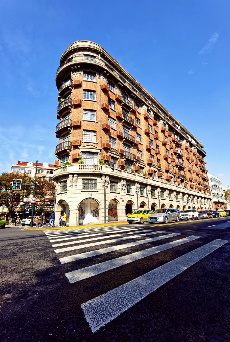 武康路秋色二武康大楼