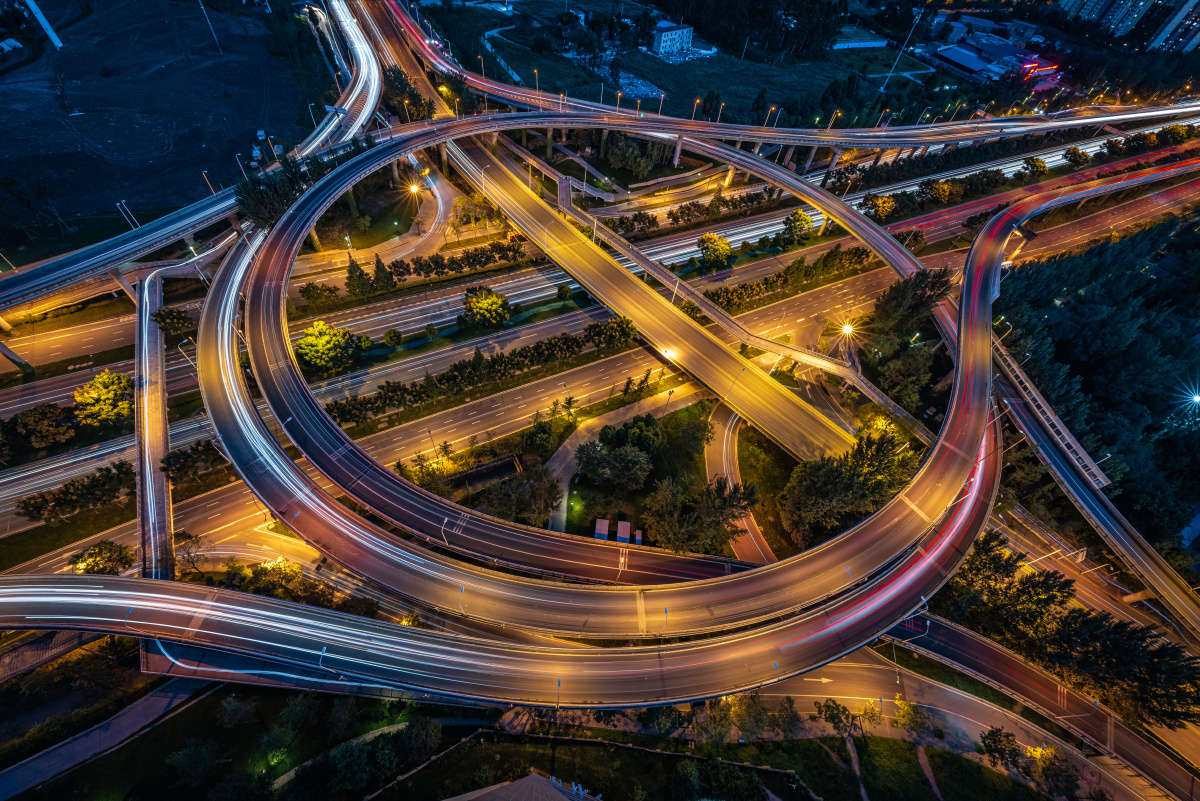 成都十陵立交标准照