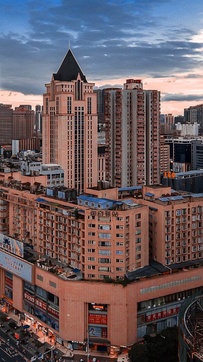 成都东大街商业圈