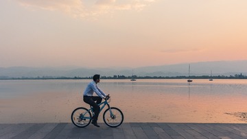 邛海之晨