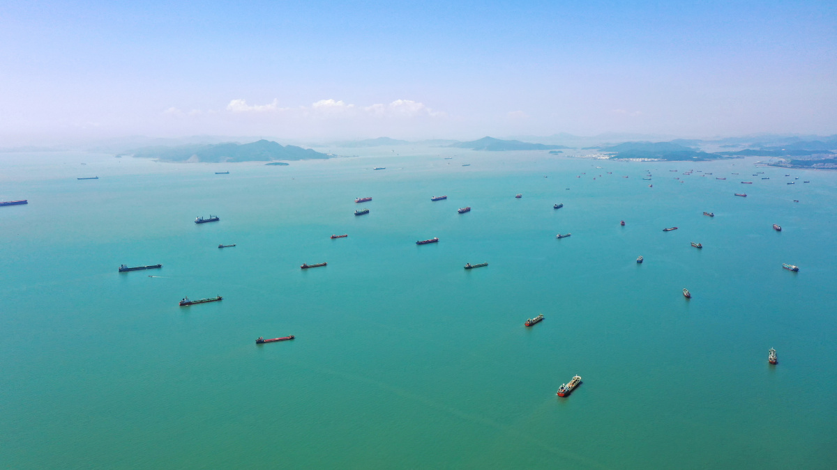 马峙锚地的船舶 - xxxxiao小明 - 图虫