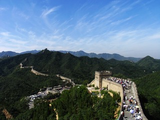 北京，八达岭长城风光。010