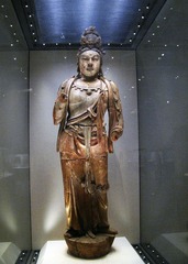 木雕观音像，宋，中国国家博物馆文物。
