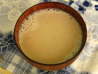 蒙古族奶茶，内蒙古额尔古纳。