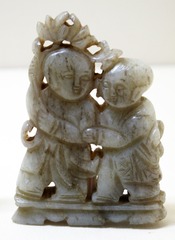 莲花童佩，宋代，国家博物馆中国古代玉器艺术展。002