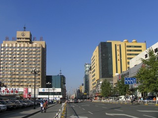 辽宁省，鞍山市区风光。
