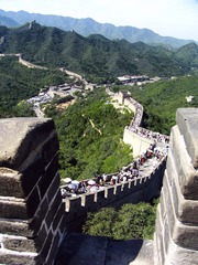 北京，八达岭长城风光。016