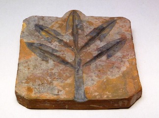 陶镞范，商前期，1953年河南郑州二里岗出土，中国国家博物馆文物展。