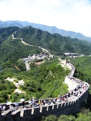北京，八达岭长城风光。017