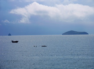 大连市海滨风光。