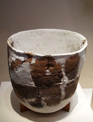 陶罐，距今约1万年，1962年江西万年仙人洞出土，中国国家博物馆文物展。