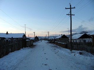 东北大兴安岭林区，雪乡村庄