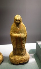 石刻十二辰鸡像，唐代，宣武区姚家井薛府君墓出土，首都博物馆文物展。