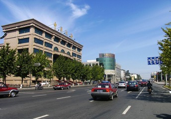 辽宁省鞍山市市区风光。003
