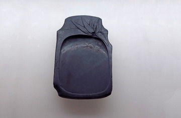 端石竹节砚，清代，广东省博物馆古代文物。