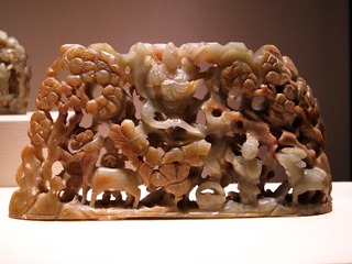 仙人贺寿山子，辽金，国家博物馆中国古代玉器艺术展。。