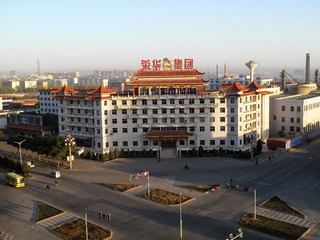 甘肃省武威市，市区一角，建筑群。001