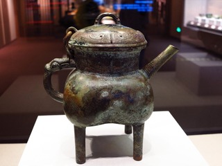 克盉，西周早期，北京市房山区琉璃河出土，首都博物馆文物展。