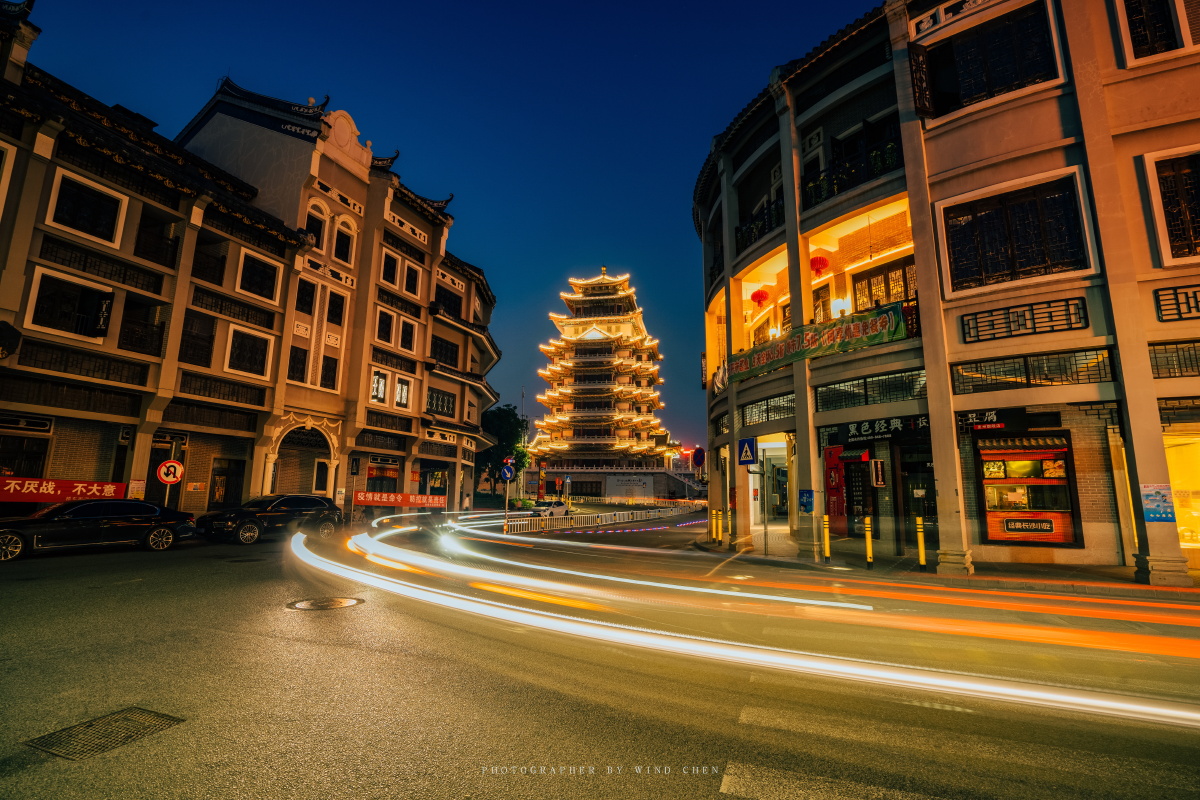 惠州水东街夜景