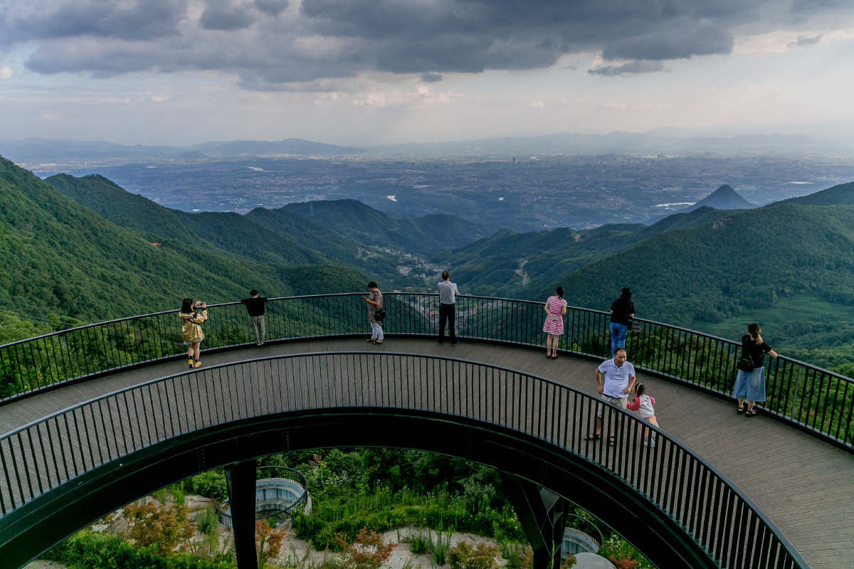 金华北山小冰岛观景台