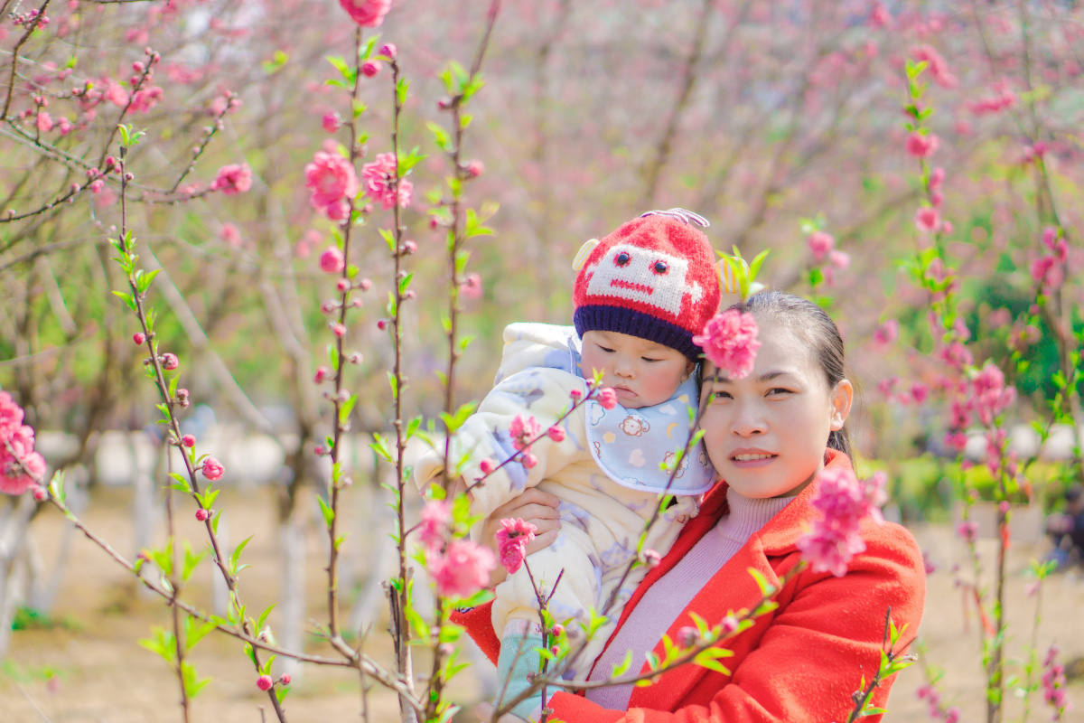 人面桃花别样红 - 索尼, 人像, a6000, 随拍, 抓拍