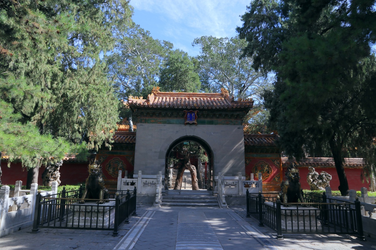 北京故宫/御花园/天一门