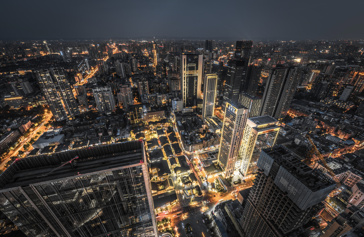 你的城市市容#太古里春熙路商业#步行街繁华潮牌