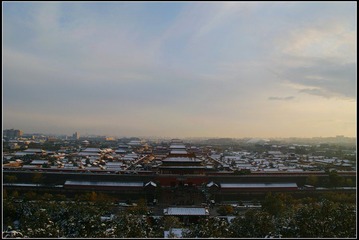 雪后故宫