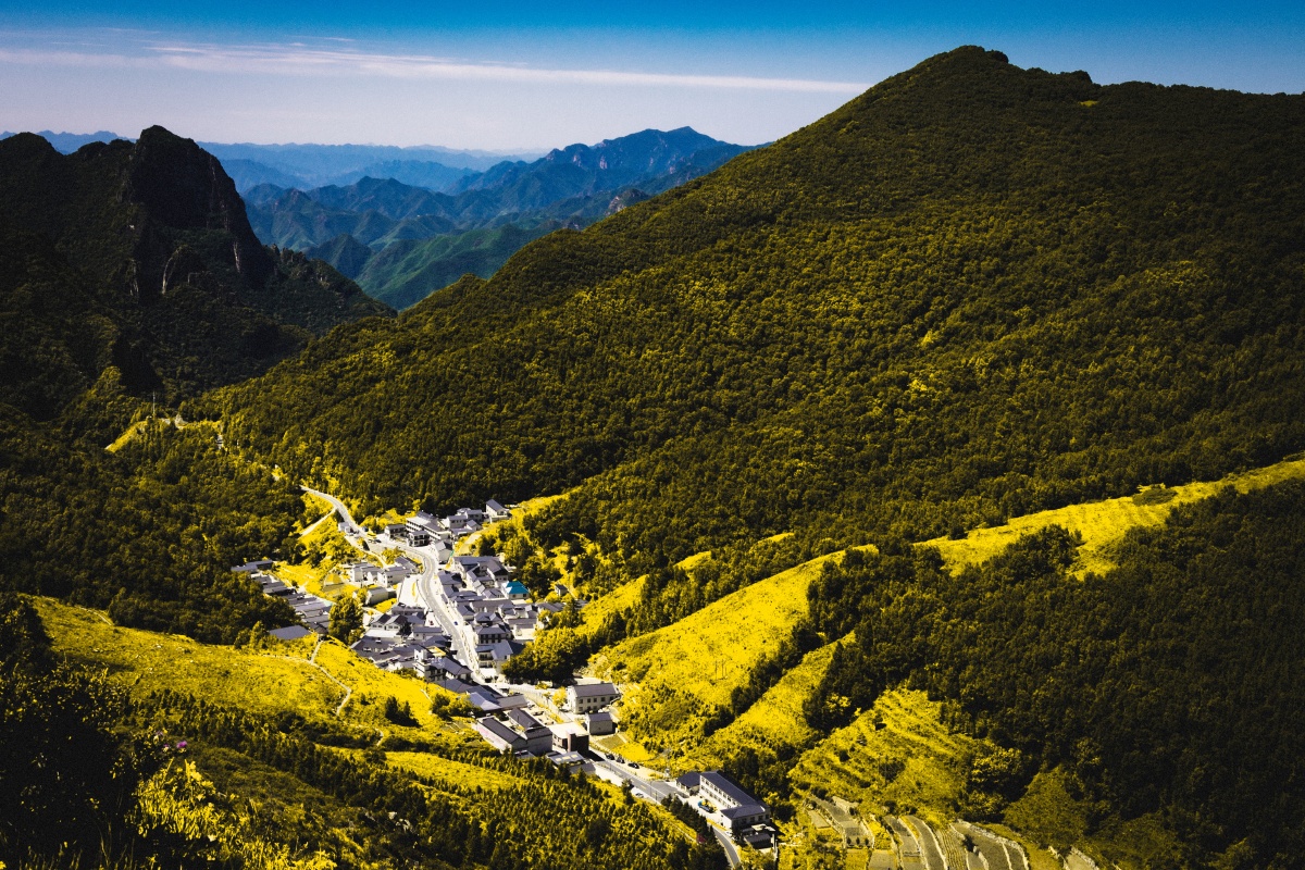 北京灵山风光四