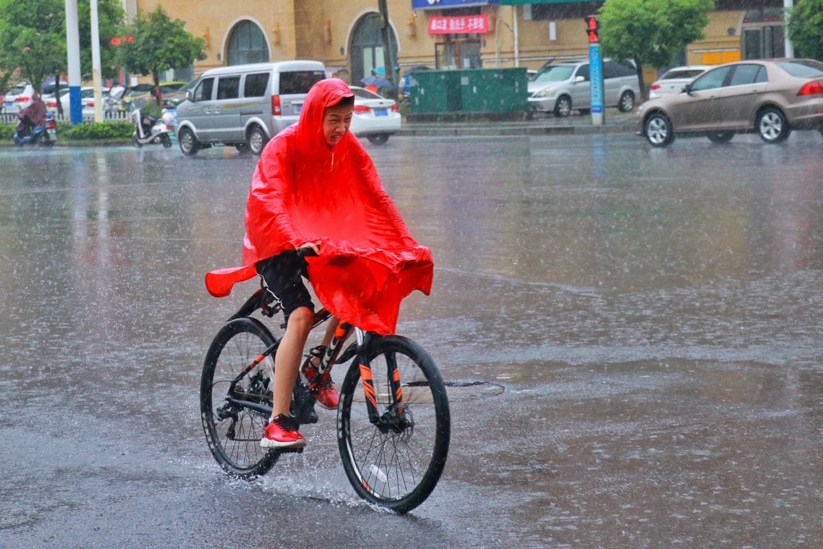 雨中出行
