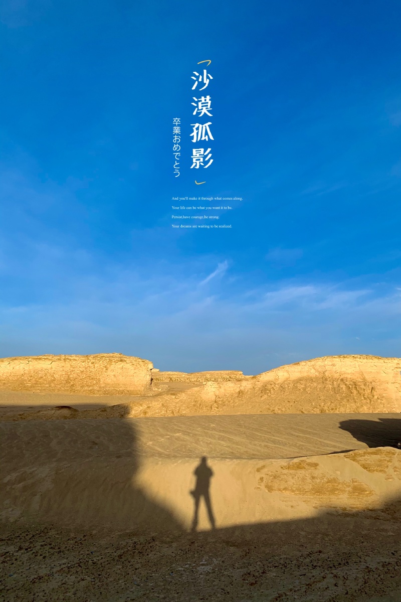 沙漠孤影