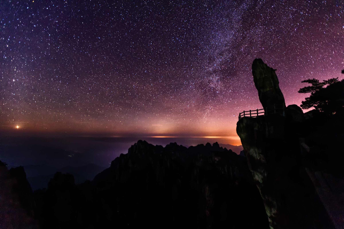 黄山星空