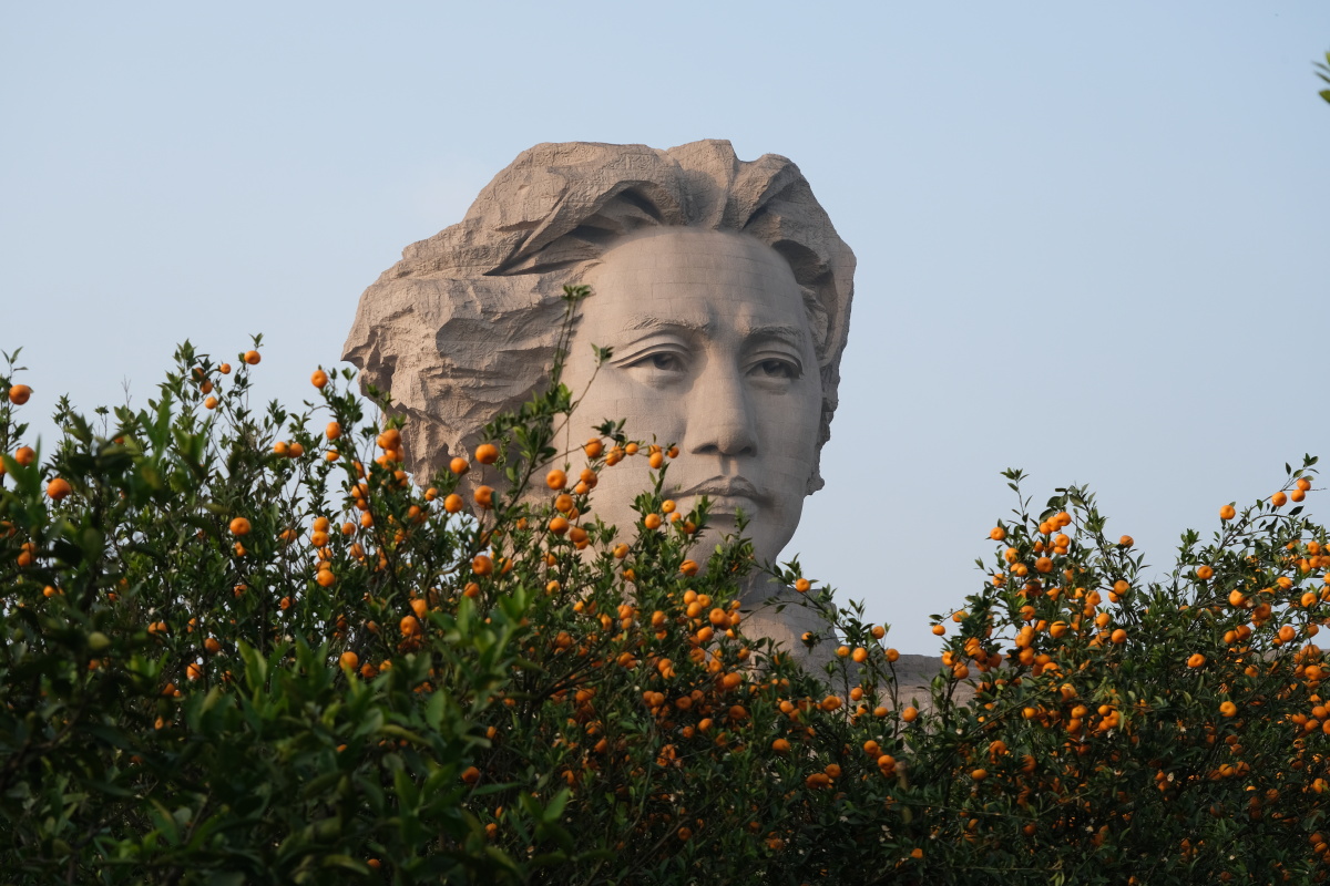 湖南长沙橘子洲头