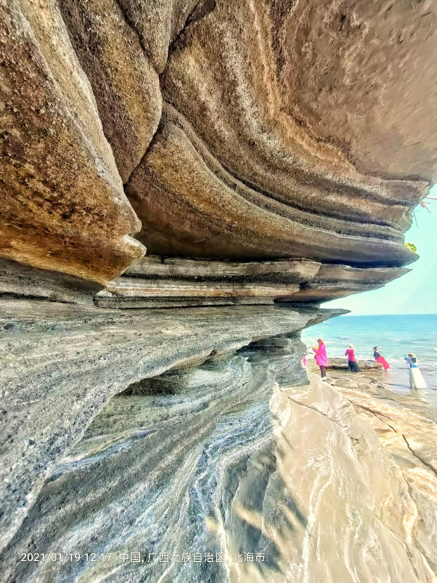 旅拍涠洲岛五彩滩