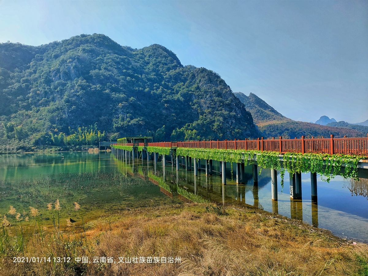 旅拍普者黑西荒湿地公园